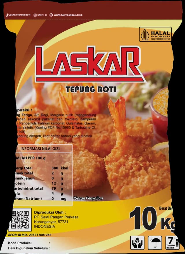 Tepung Roti Laskar 10kg